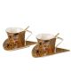 Set of two glasses 180ml "The Kiss"