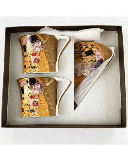 Set of two glasses 180ml "The Kiss"
