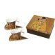Set of two gift espresso cups, Gustav Klimt, The Kiss – 90 ml