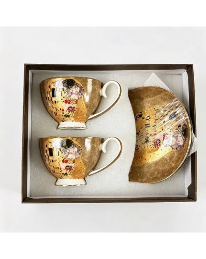 Set of two cups "The Kiss" 250 ml