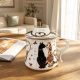 Gift cup with metal strainer and lid, Cats Closeness, 340 ml