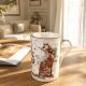 Gift cup with porcelain spoon, Cats tenderness, 300 ml