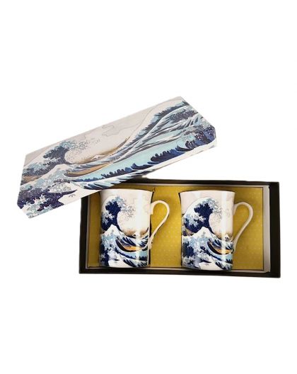 Two gift cups, Katsushika Hokusai, The Great Wave off Kanagawa, 300 ml