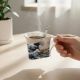 Two gift cups with saucers and spoons, Katsushika Hokusai, The Great Wave off Kanagawa, 180 ml