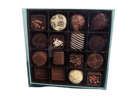 Jeff de Bruges, BOX OF 16 CHOCOLATES CANDY, 190g