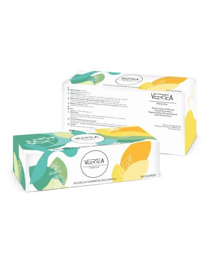 Подаръчен комплект плодов чай - 100 пакетчета, Veertea Premium