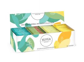 Подаръчен комплект билков чай - 100 пакетчета, Veertea Premium