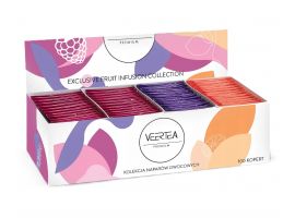 Подаръчен комплект плодов чай - 100 пакетчета, Veertea Premium