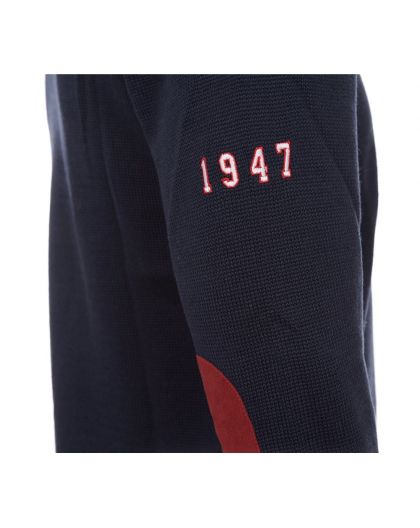 KNIT SWEATER WITH ELBOW PATCHES Tonino Lamborghini