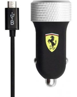 зарядно за кола с два USB изхода - FERRARI