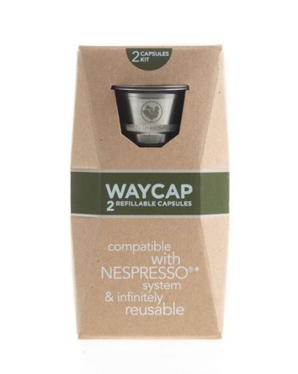 WAYCAP Refillable Nespresso capsule complete kit