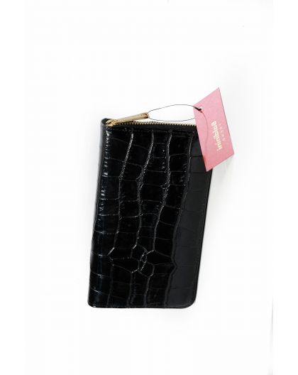 Wallet Baldinini Crocco nero