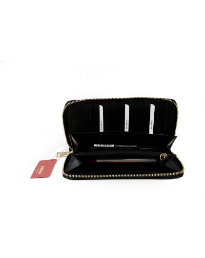Wallet Baldinini Crocco nero