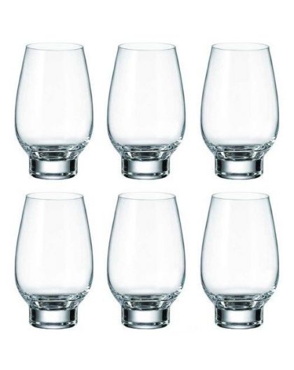 6 Bohemia Crystal whiskey glasses "Tamda"