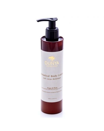 DUNYA BODY LOTION WITH ORGANIC ARGAN OIL & MOROCCAN ROSE