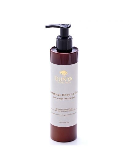 DUNYA BODY LOTION WITH ORGANIC ARGAN OIL & ALOE VERA