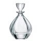 6 crystal glasses for whiskey and carafe "Laguna"