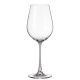 6 crystal red wine glasses "Columbus"