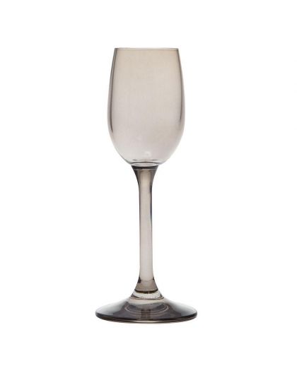 6 bohemia crystal glasses for liquor "Silvia"