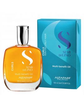 Хидратиращо масло за къдрава коса Alfaparf SDL Curl Multi-benefit Oil 100ml