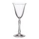 6 bohemia crystal glasses for White wine "Parus"