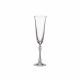 6 bohemia crystal glasses for Champagne "Parus"