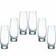 6 Bohemia Crystal glasses "Tamda"