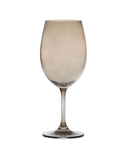 6 bohemia crystal red wine glasses "Silvia"