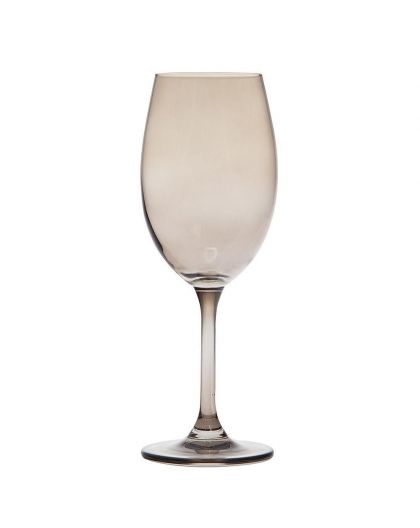 6 bohemia crystal white wine glasses "Silvia"