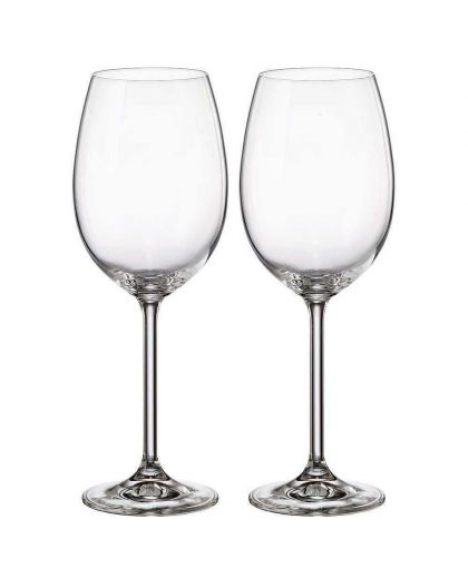 2 Bohemia Crystal Чаши за За Бяло Вино "Фиора"