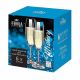 6 Bohemia Crystal  Champagne glasses "Fiora"