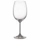 6 bohemia crystal red wine glasses "Origami"