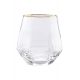 6 glasses and decanter for whisky