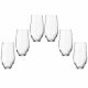 6 Bohemia Crystal glasses "Grus"
