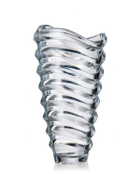 Bohemia Crystal Vase "Wave"