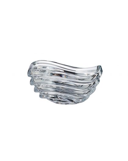 Bohemia Crystal Bowl "Wave" 22cm