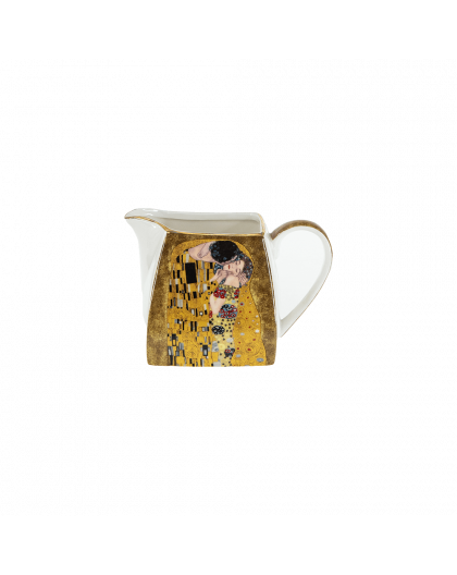 Tea set, "The Kiss" series on a gold background