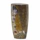 Porcelain vase "The Kiss" series on a gold background - 22cm