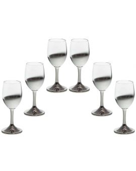 6 glasses for liquor "Smoky"