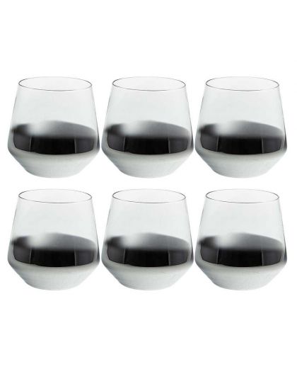 6 glasses for whiskey "Smoky"