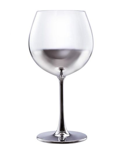 6 red wine glasses "Smoky"