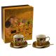 Set of two coffee cups "The Kiss"