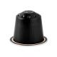 T. Lamborghini coffee capsules Nespresso compatible Black