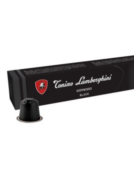 T. Lamborghini coffee capsules Nespresso compatible Black