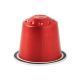 T. Lamborghini coffee capsules Nespresso compatible RED