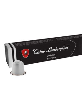 T. Lamborghini coffee capsules Nespresso compatible Platinum