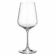 6 bohemia crystal red wine glasses "Strix"
