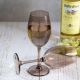 6 bohemia crystal white wine glasses "Silvia"