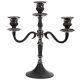 Candlestick Black, 30CM