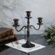 Candlestick Black, 30CM